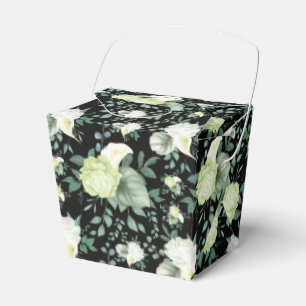 Floral Print Party Favour Box 