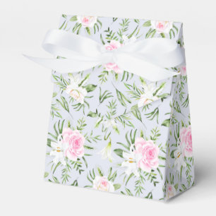 Floral Print Party Favour Box 
