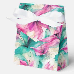 Floral Print Party Treat Box