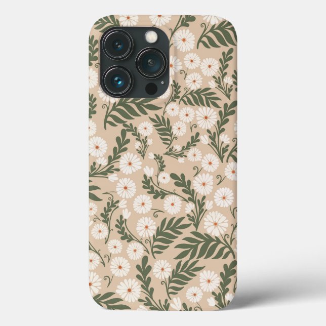 Floral Print Phone Case (Back)