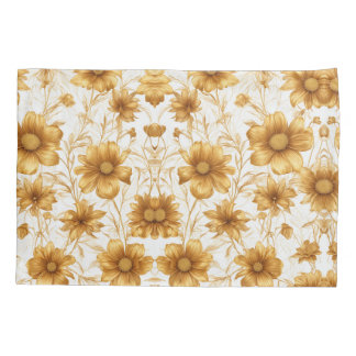 Floral Print Pillowcase