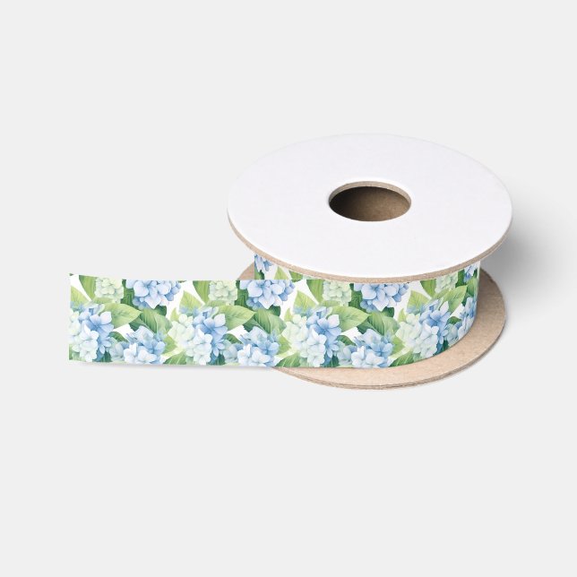 Floral Print Satin Ribbon (Spool)