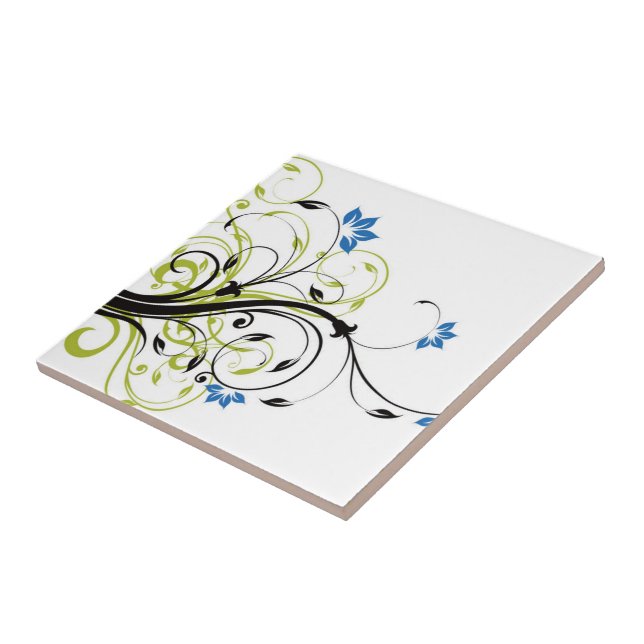 Floral Print Tile (Side)