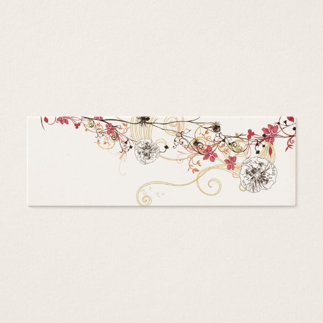 Floral Profile Card (Front)