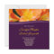Floral Purple and Orange Wedding