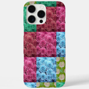 floral quilt design iPhone 16 pro max case