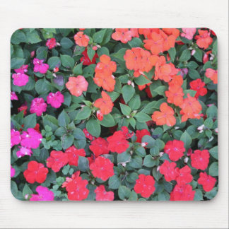 Floral Rainbow Mouse Pad