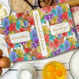 Floral Recipe Binder