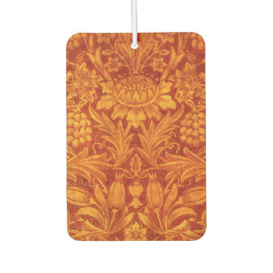 Floral Red & Golden Yellow Wm Morris Air Freshener