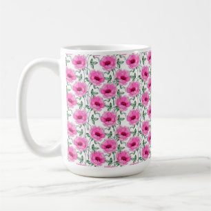 Floral Red Roses Pattern-55501 Coffee Mug
