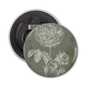 Floral Relief I Bottle Opener
