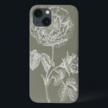 Floral Relief I iPhone 13 Case<br><div class="desc">Floral</div>