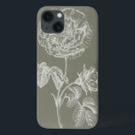 Floral Relief I iPhone 13 Case<br><div class="desc">Floral</div>