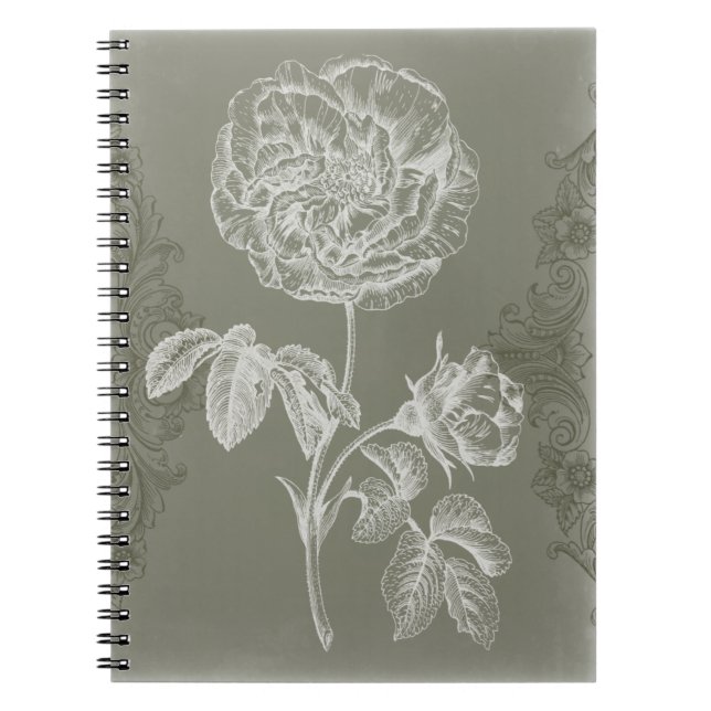 Floral Relief I Notebook (Front)