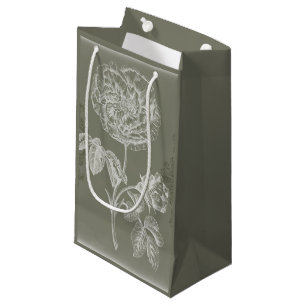 Floral Relief I Small Gift Bag