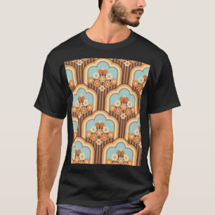 Floral Retro: 70s Wallpaper Revival T-Shirt