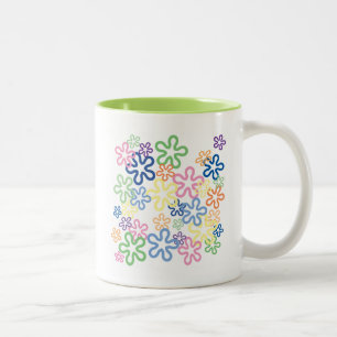 Floral Retro Mug