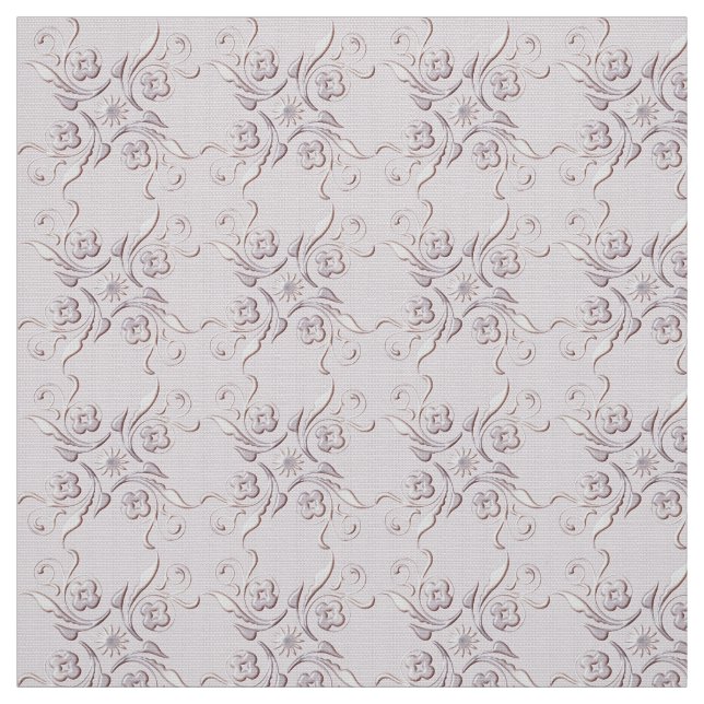 floral retro pattern fabric (Swatch)