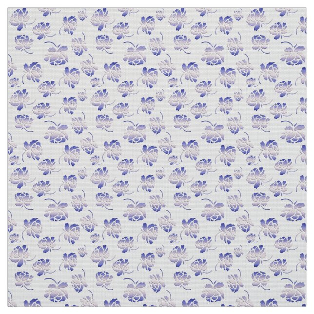 floral retro pattern fabric (Swatch)