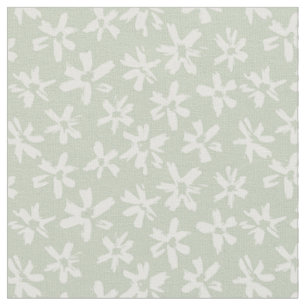 Floral retro pattern in boho style. fabric