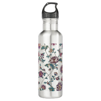 Floral Retro Vintage Style 710 Ml Water Bottle