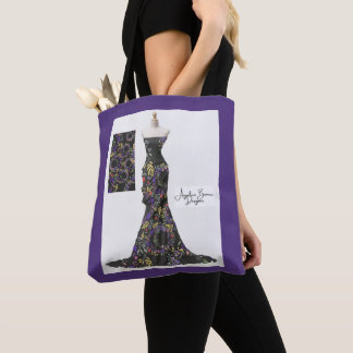 Floral Rings Tote Bag