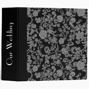 Floral Rococo Wedding, 2" binder