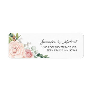 Floral Rose and Greenery Wedding