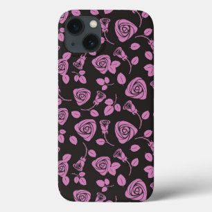 Floral Rose Background iPhone 13 Case