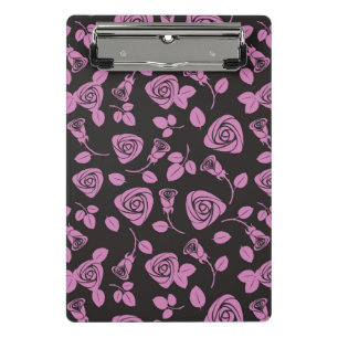 Floral Rose Background Mini Clipboard