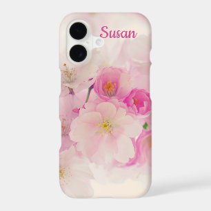 Floral Rose Et Blanc