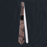 Floral Rose Gold Flowers and Leaves Drawing Black Tie<br><div class="desc">This elegant and chic floral faux printed rose gold flowers and leaves tangle drawing on black is perfect for the trendy and stylish woman. Its modern and girly print is great for many gifts and occasions. Enjoy this pretty and fashionable design for your next purchase; for yourself, your friends, or...</div>