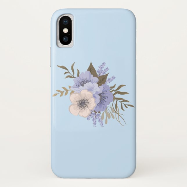 Floral Rose iPhone / iPad case (Back)
