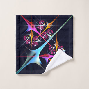 Floral rose moderne Art Abstrait Couleur Motif #01