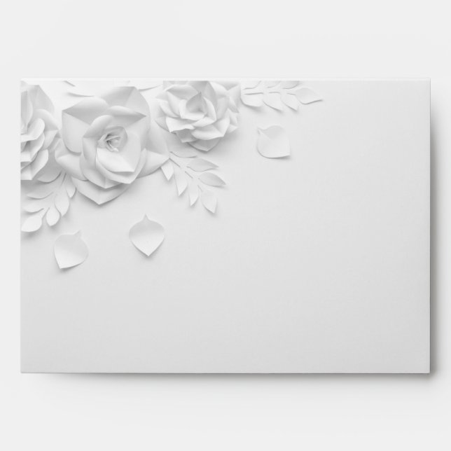 Floral Roses  Envelope (Front)