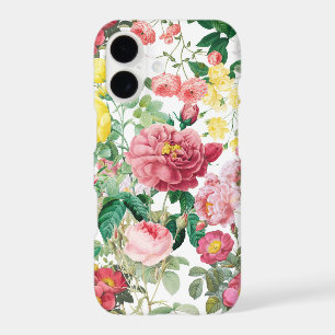 Floral Roses Vintage Spring Garden   