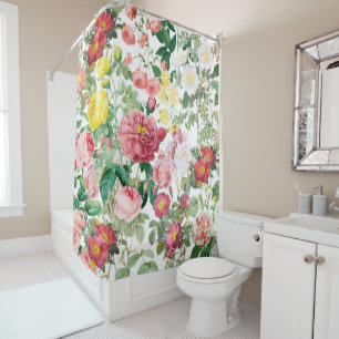 Floral Roses Vintage Spring Garden