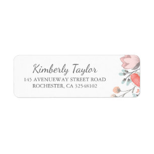 floral rougissent le mariage rose