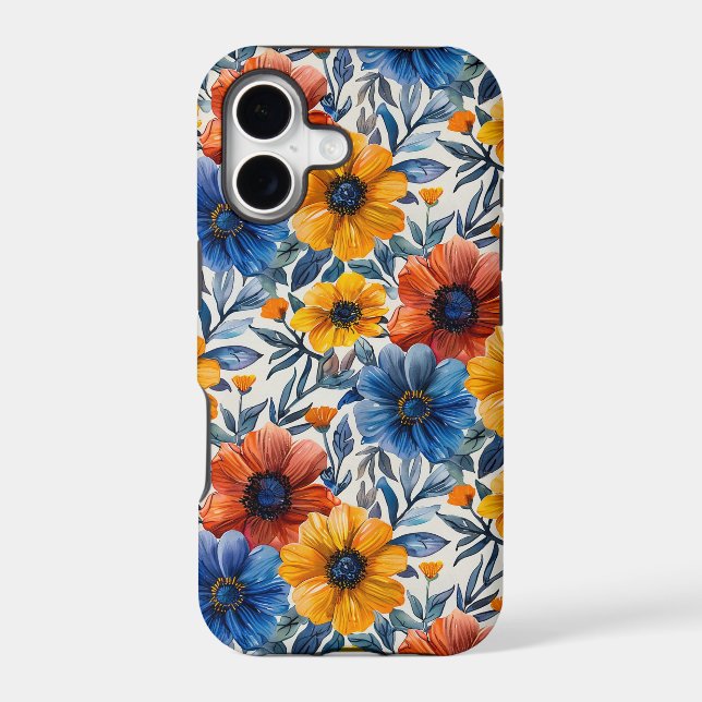 Floral rustic fashion retro pattern (Back)