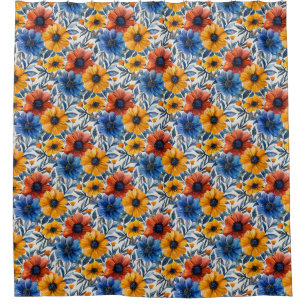  Floral rustic fashion retro pattern