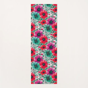  Floral rustic fashion retro pattern Yoga Mat