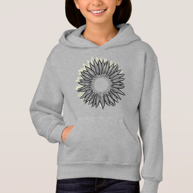 Floral Rustic Sunflower Hand Drawn (Front)