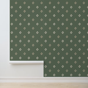 Floral Sage Green Wallpaper
