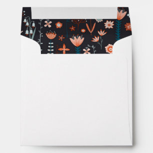 Floral Scandinavian Envelope