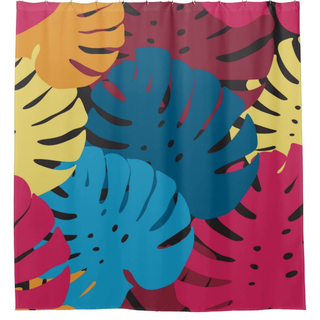 Floral seamless pattern. Background from bright le (Front)