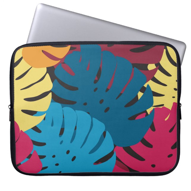 Floral seamless pattern. Background from bright le Laptop Sleeve (Front)