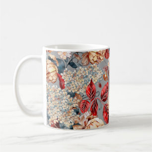 Floral seamless pattern, background In art nouveau Coffee Mug