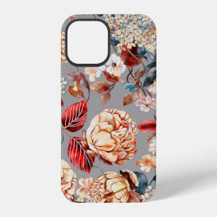 Floral seamless pattern, background In art nouveau iPhone 12 Case