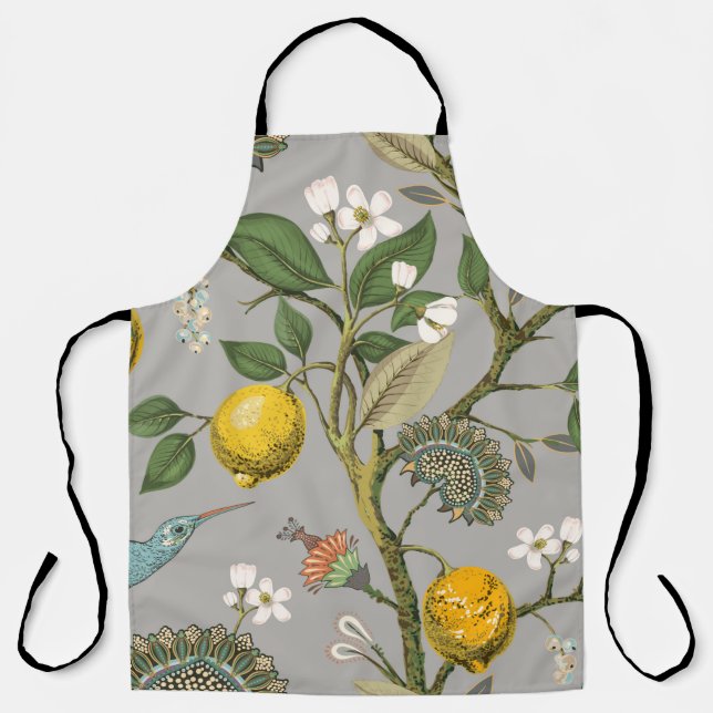 Floral seamless pattern. Botanical wallpaper. Plan Apron (Front)