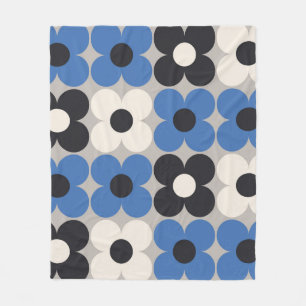 Floral seamless pattern design. Scandinavian style Fleece Blanket